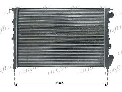 Handler.Part Radiator, engine cooling FRIGAIR 01093058 1