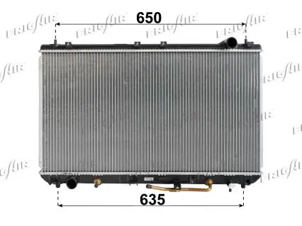 Handler.Part Radiator, engine cooling FRIGAIR 01153144 1