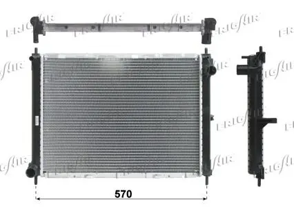 Handler.Part Radiator, engine cooling FRIGAIR 01213024 1