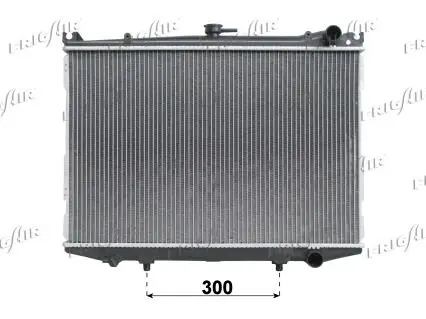 Handler.Part Radiator, engine cooling FRIGAIR 01213047 1