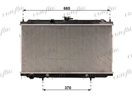 Handler.Part Radiator, engine cooling FRIGAIR 01213064 1