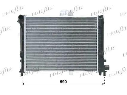 Handler.Part Radiator, engine cooling FRIGAIR 01222070 1