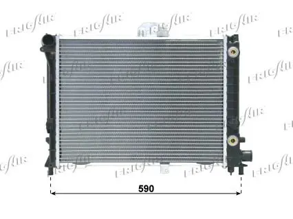 Handler.Part Radiator, engine cooling FRIGAIR 01223009 1