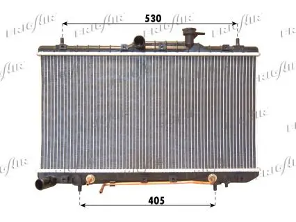 Handler.Part Radiator, engine cooling FRIGAIR 01283098 1