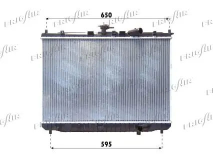 Handler.Part Radiator, engine cooling FRIGAIR 01333025 1