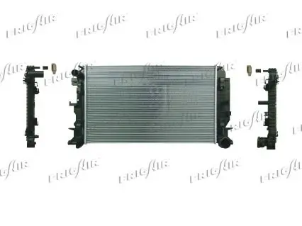 Handler.Part Radiator, engine cooling FRIGAIR 02062087 1