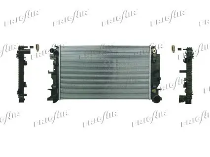 Handler.Part Radiator, engine cooling FRIGAIR 02062088 1