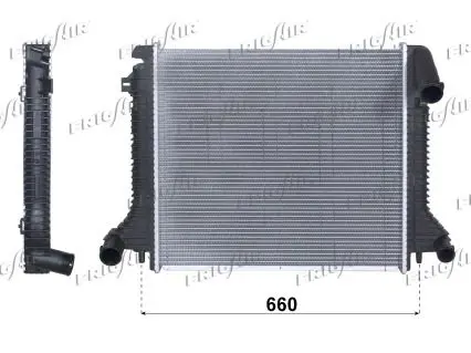 Handler.Part Radiator, engine cooling FRIGAIR 02063006 1