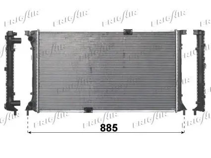 Handler.Part Radiator, engine cooling FRIGAIR 02092032 1