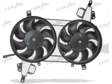 Handler.Part Fan, radiator FRIGAIR 05041212 1