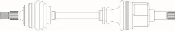 Handler.Part Drive shaft General Ricambi PE3007 1