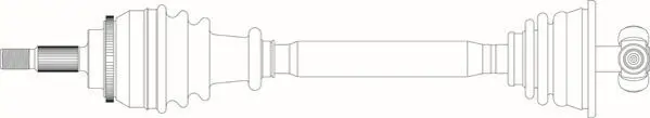 Handler.Part Drive shaft General Ricambi RE3257 1