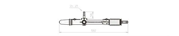 Handler.Part Steering gear General Ricambi CI4025 1