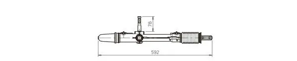 Handler.Part Steering gear General Ricambi CI4036 1