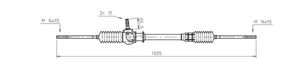 Handler.Part Steering gear General Ricambi FI4007 1