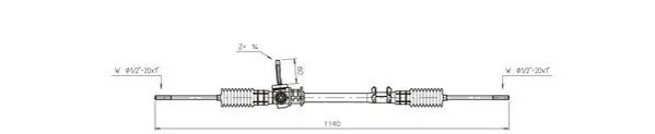 Handler.Part Steering gear General Ricambi FO4005 1