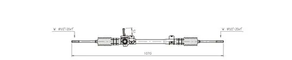 Handler.Part Steering gear General Ricambi FO4007 1