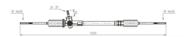 Handler.Part Steering gear General Ricambi RV4014 1