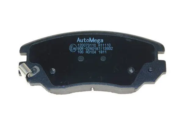 Handler.Part Brake pad set, disc brake AUTOMEGA DELLO 120073110 2