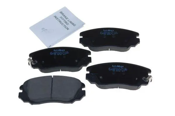 Handler.Part Brake pad set, disc brake AUTOMEGA DELLO 120073110 1