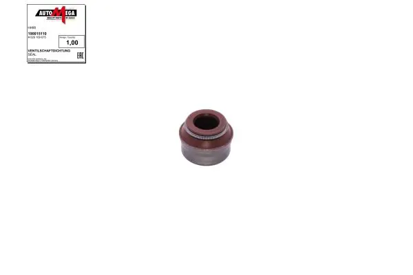 Handler.Part Seal, valve stem AUTOMEGA DELLO 190015110 1