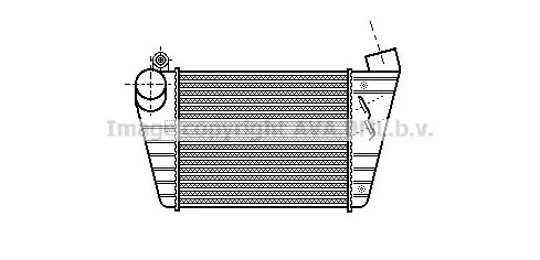 Handler.Part Intercooler, charger PRASCO AI4172 1