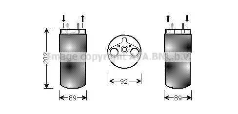 Handler.Part Dryer, air conditioning PRASCO RTD556 1