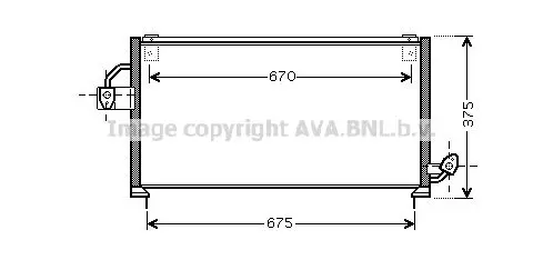 Handler.Part Condenser, air conditioning PRASCO SU5063 1