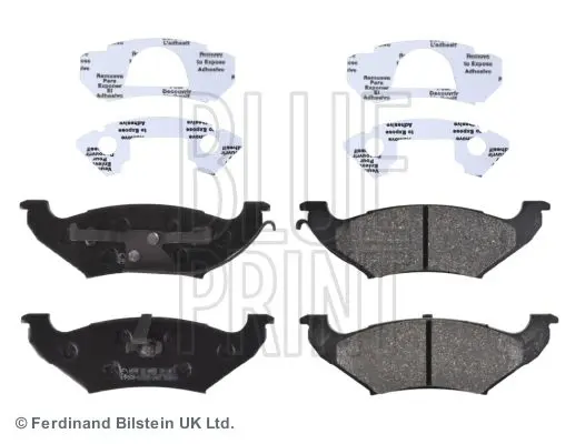 Handler.Part Brake pad set, disc brake Blue Print ADA104235 1