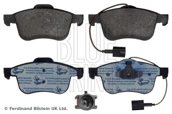 Handler.Part Brake pad set, disc brake Blue Print ADA104267 1