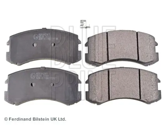 Handler.Part Brake pad set, disc brake Blue Print ADC44287 1