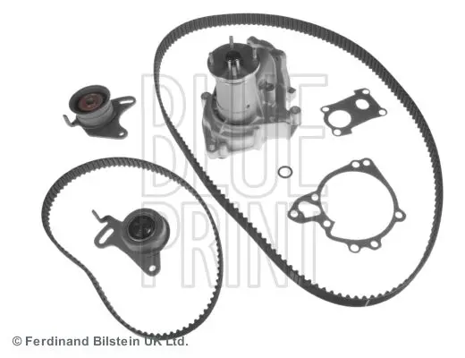 Handler.Part Water pump & timing belt set Blue Print ADC47343 1