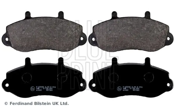 Handler.Part Brake pad set, disc brake Blue Print ADG04246 1