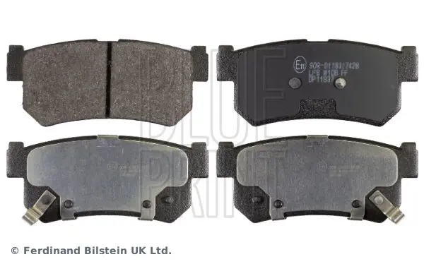 Handler.Part Brake pad set, disc brake Blue Print ADG04262 1