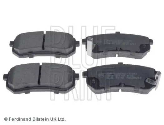 Handler.Part Brake pad set, disc brake Blue Print ADG04267 1