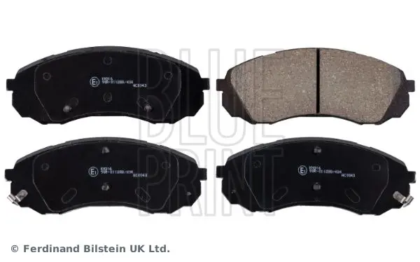 Handler.Part Brake pad set, disc brake Blue Print ADG04290 1