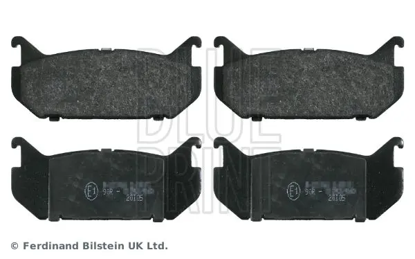 Handler.Part Brake pad set, disc brake Blue Print ADM54293 1