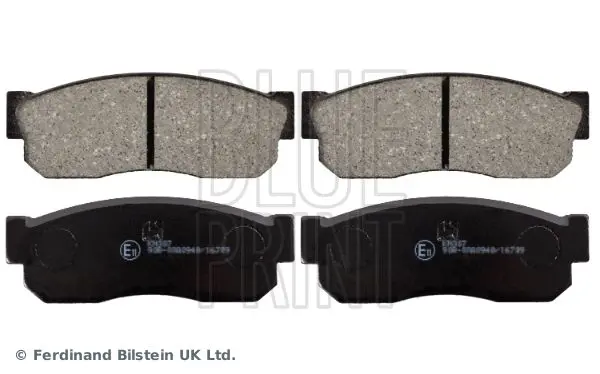 Handler.Part Brake pad set, disc brake Blue Print ADN14204 1