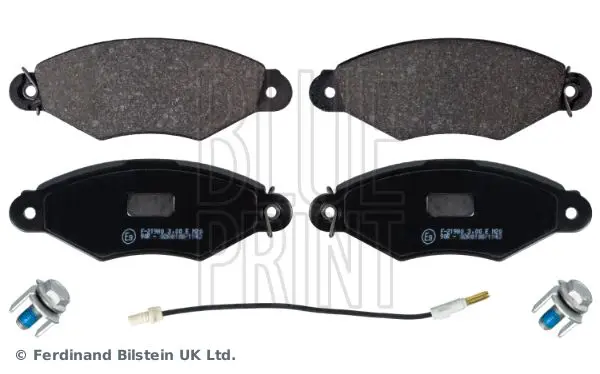 Handler.Part Brake pad set, disc brake Blue Print ADN142122 1