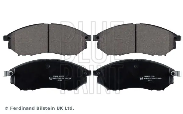 Handler.Part Brake pad set, disc brake Blue Print ADN142129 1