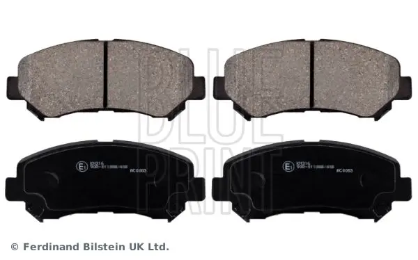 Handler.Part Brake pad set, disc brake Blue Print ADN142139 1