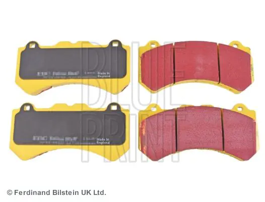 Handler.Part Brake pad set, disc brake Blue Print ADN142143 1