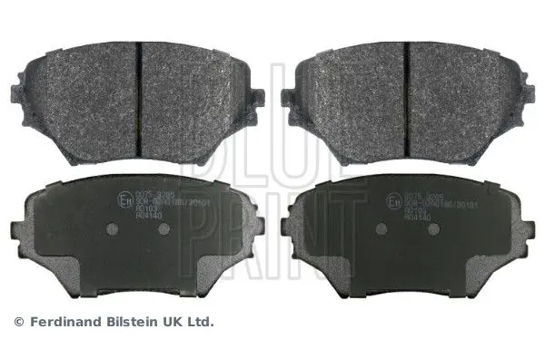 Handler.Part Brake pad set, disc brake Blue Print ADT342120 1