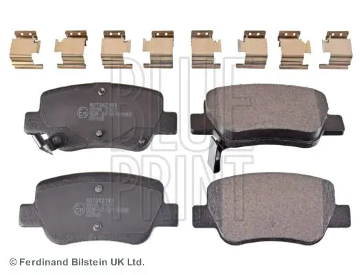 Handler.Part Brake pad set, disc brake Blue Print ADT342183 1