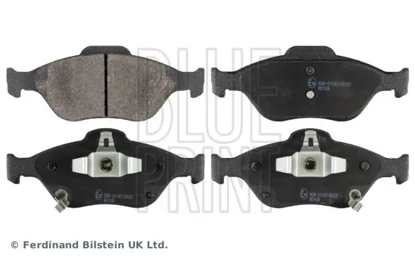 Handler.Part Brake pad set, disc brake Blue Print ADT342165 1