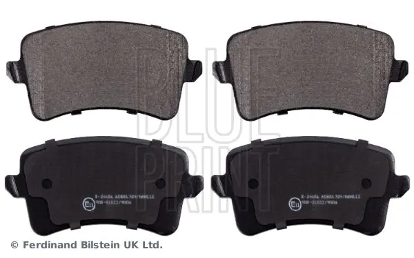 Handler.Part Brake pad set, disc brake Blue Print ADV184215 1