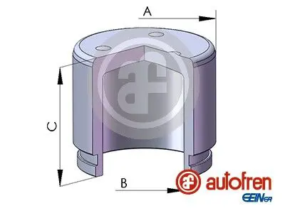 Handler.Part Piston, brake caliper Autofren Seinsa D02553 1