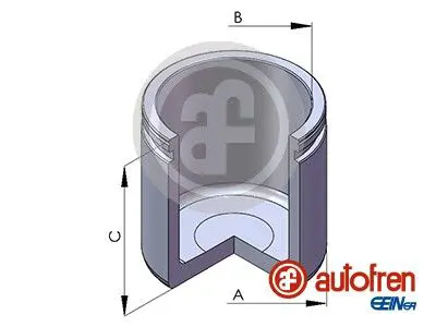 Handler.Part Piston, brake caliper Autofren Seinsa D02567 1