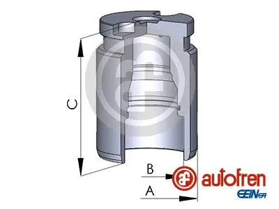 Handler.Part Piston, brake caliper Autofren Seinsa D02594 1