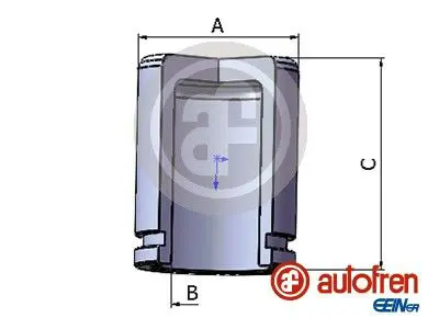 Handler.Part Piston, brake caliper Autofren Seinsa D025279 1